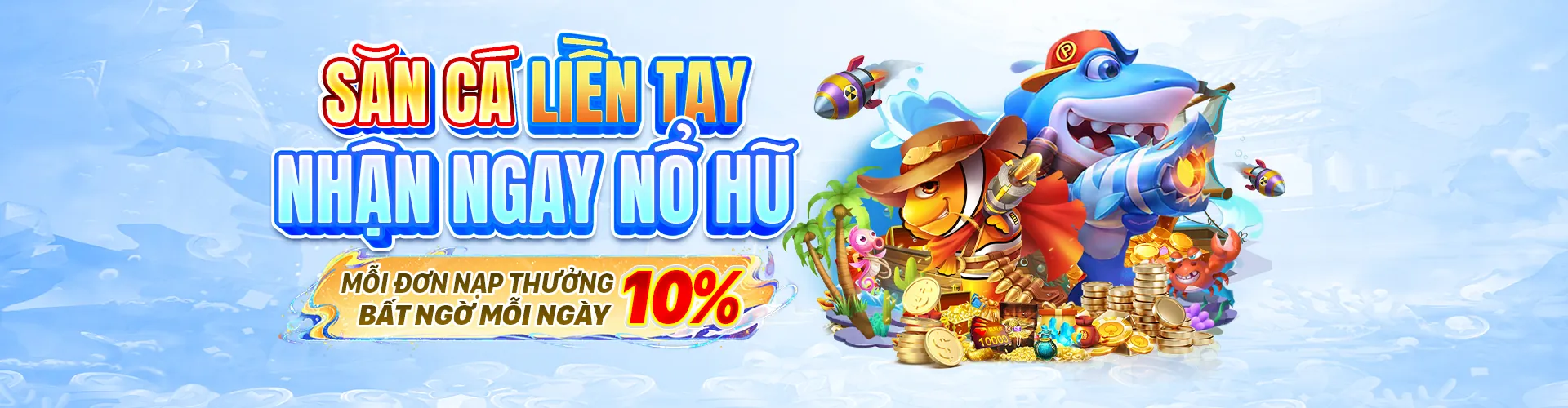 Trò chơi Bắn Cá DK88 với đồ họa sống động và kho báu dưới nước